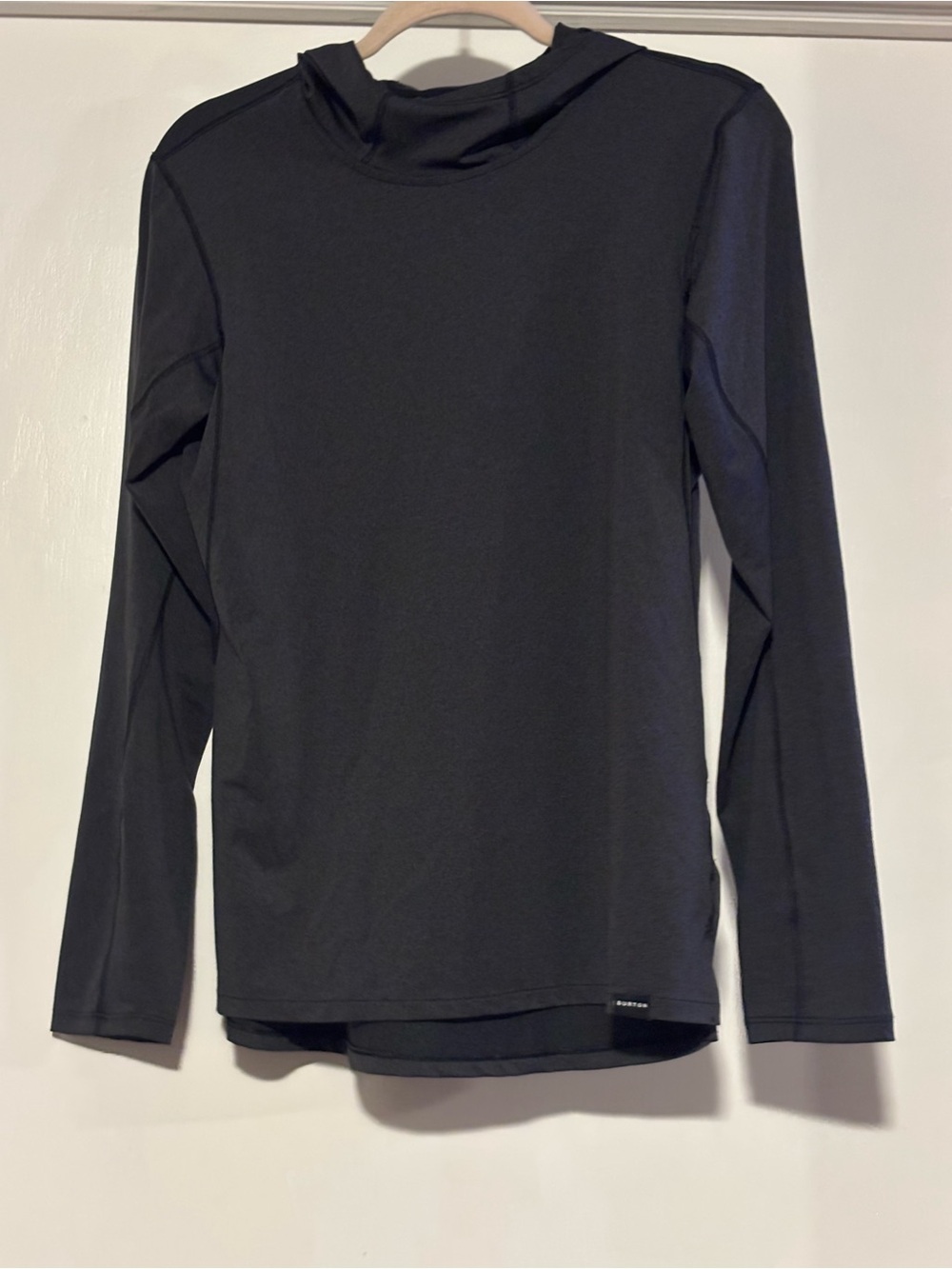 Burton gray Long-Sleeve Hooded Tee